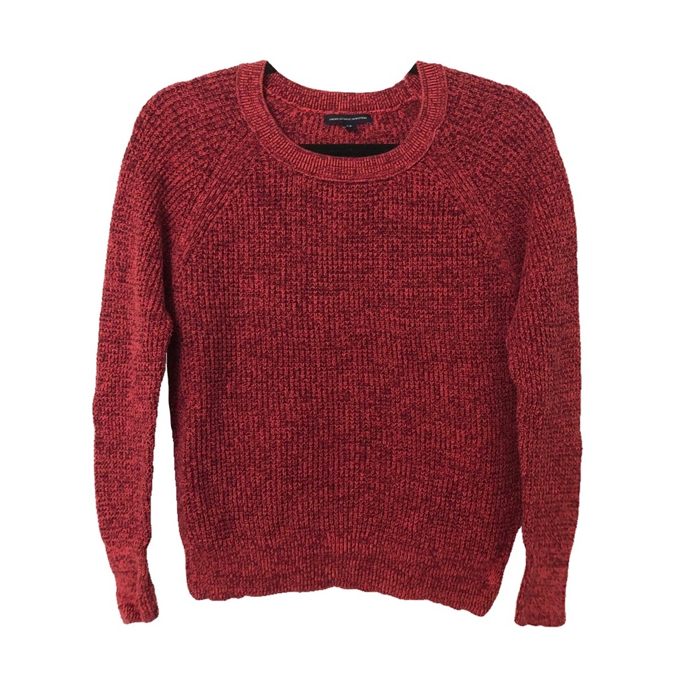 American Eagle Pink Knit 100% Cotton Sweater